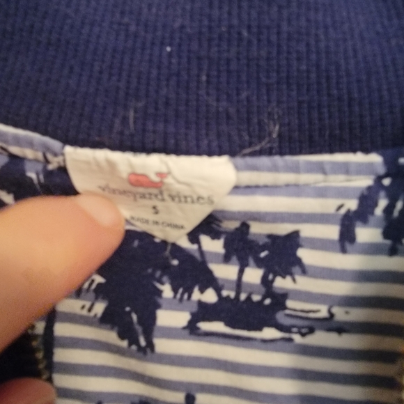 Vineyard Vines Zip-Up Sweat Shirt Jacket Size S - Picture 5 of 5